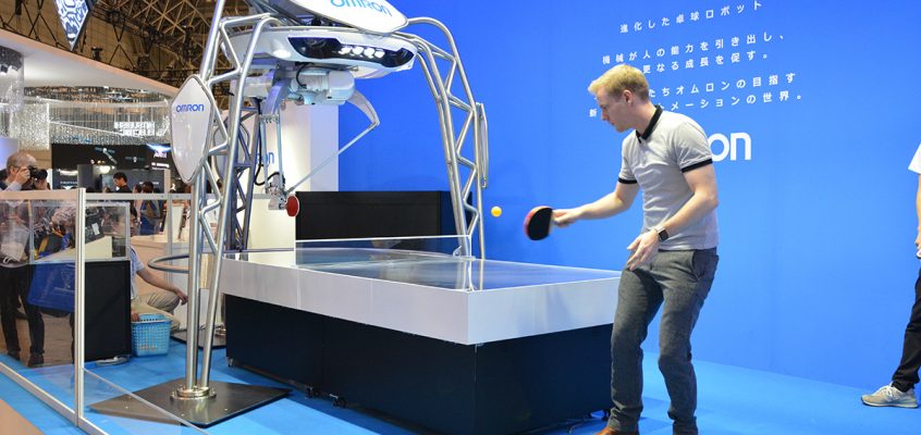 The coolest thing I saw at CES: Forpheus, the Ping-Pong-playing robot